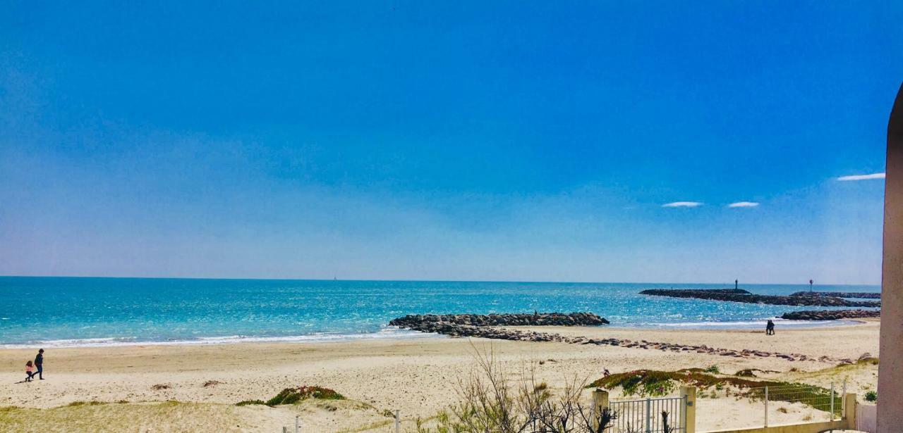 La Cabane Du Mas Andalou Plage Premiere Ligne De Mer Фронтиньян Экстерьер фото